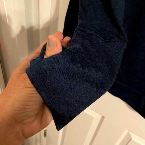 Carve Designs Navy Blue Women's Hoodie - Picture 6 of 6